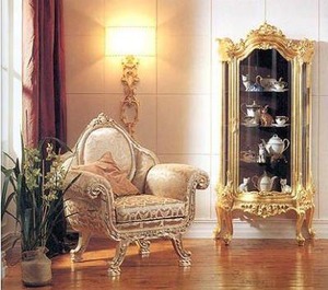 Barokní zákoutí s židlí
